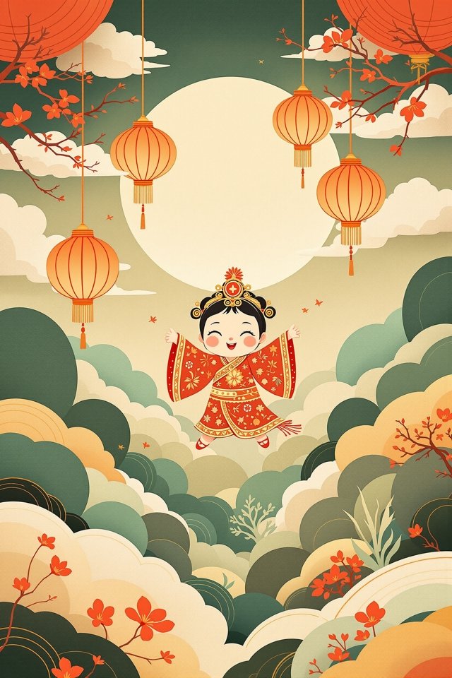 剪纸小神仙