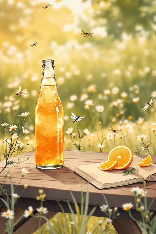 橘子汽水味的夏天